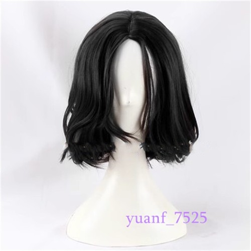 John Wick Wig Cosplay Black Short Wavy Hair Wig Handsome Men Halloween Party - Picture 3 of 5