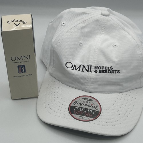 Cappello Omni Hotel Golf Collaborazione PGA Cappellino Ricamato H78 - Foto 8 di 8