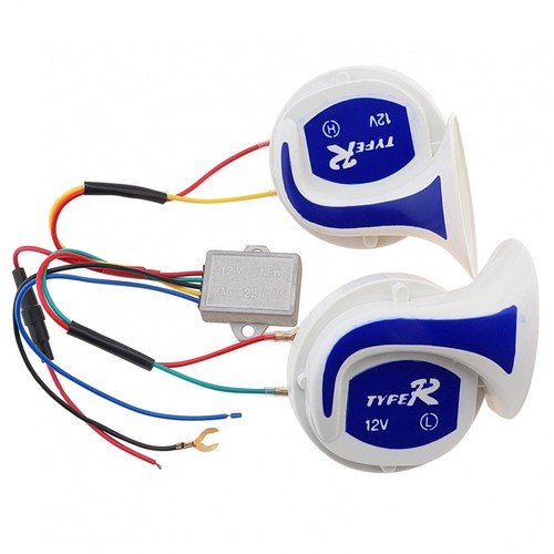 Altavoz automático bocina clásica en forma de caracol de 18 tonos sirena 115db súper fuerte EE. UU. - Imagen 3 de 10