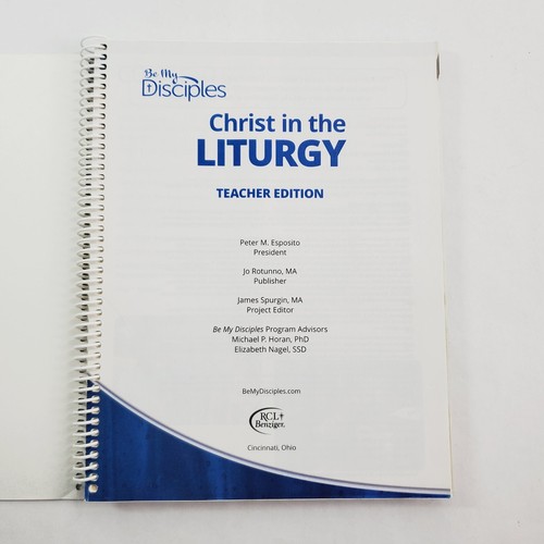 Lot of 4 Be My Disciples Teacher Editions 2014 RCL Publishing Homeschooling - 第 14/19 張圖片