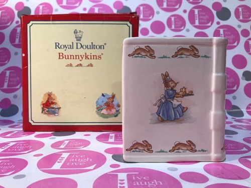 ROYAL DOULTON ~ BUNNYKINS BOOK BANK ~ PETER RABBIT THEME ~ NEW IN BOX - Picture 3 of 8