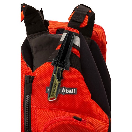mont-bell Rescue Floating Vest Orange High Buoyancy Life Jacket Adjustable New - Picture 3 of 8