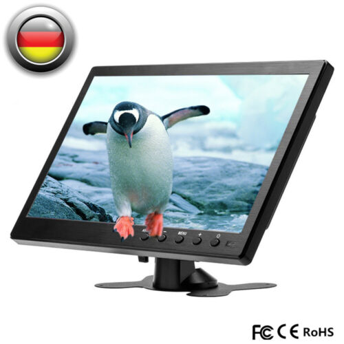 10.1 Zoll HD Display Bildschirm PC Auto Monitor CCTV AV/BNC/VGA/HDMI Speaker - Bild 3 von 11