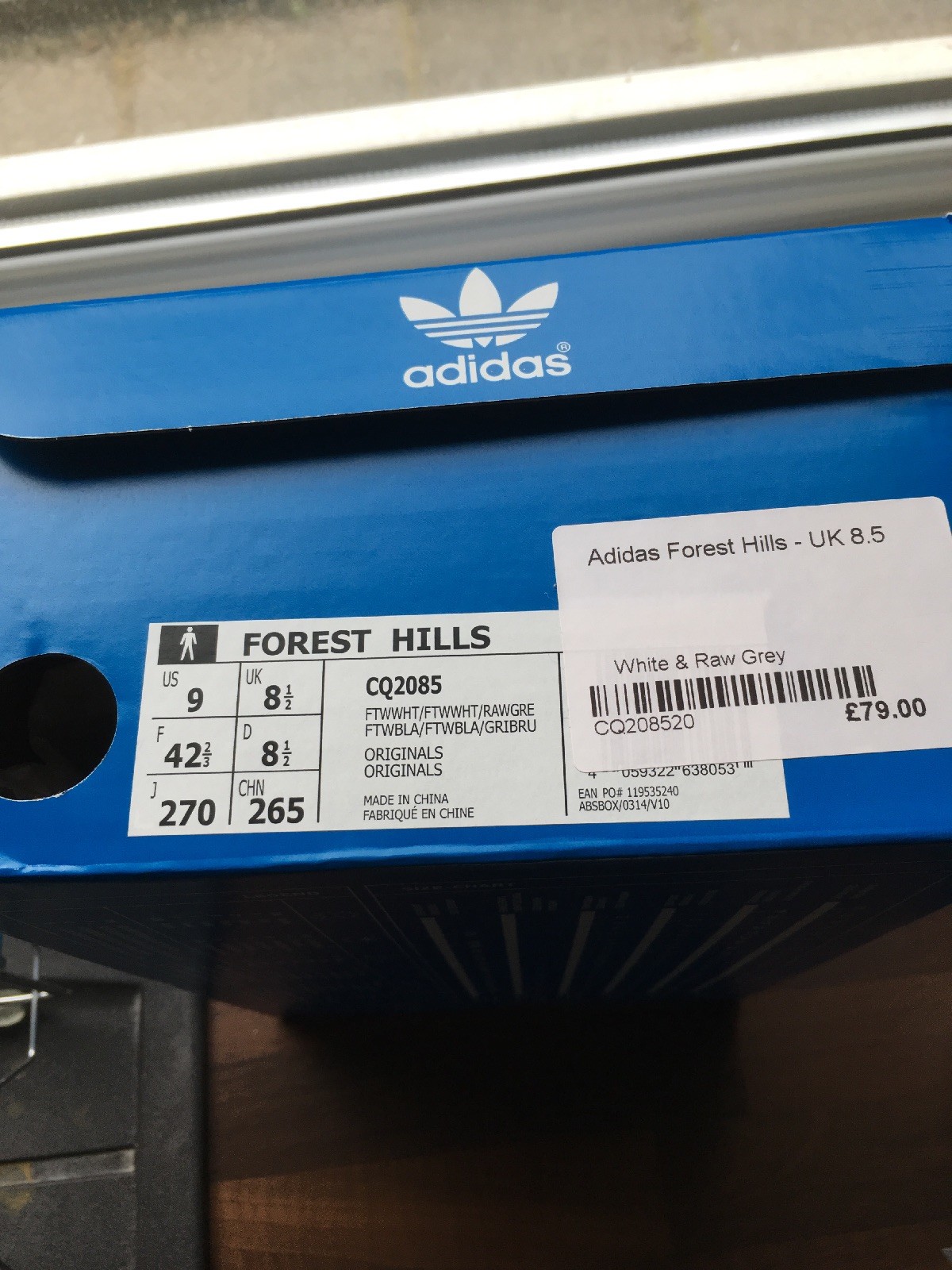 Adidas Originales Forest Hills Nuevo Blanco Azul y Blanco Nuevo 75f4a7 Adidas Originales Forest Hills Nuevo Blanco Azul y Blanco Nuevo 75f4a7