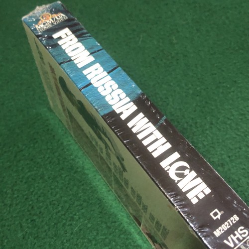James Bond  007  Sean Connery-  From Russia With Love - VHS SEALED Vintage See - Bild 7 von 8