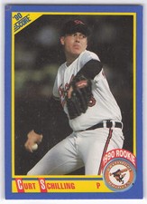 1990 Score #581 Curt Schilling