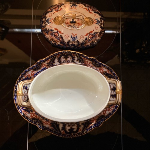 Royal Crown Derby IMARI SAUCE TERRINE/UNTERTELLER NOTTINGHAM FACTORY c.1806-1825 - Bild 8 von 24