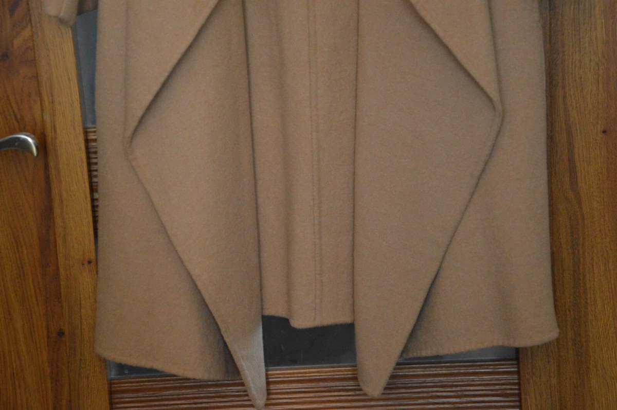 Camel waterfall shop coat zara
