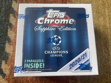 2020/21 TOPPS UEFA CHAMPIONS LEAGUE CHROME SAPPHIRE EDITION