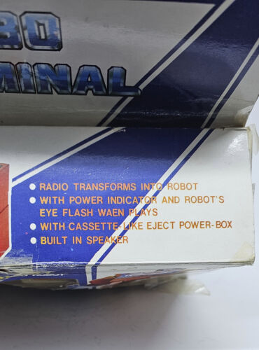 G1 Transformers Terminal AM Radio Robot Sound Blaster Taiwan 1984 boxed works - Bild 20 von 20