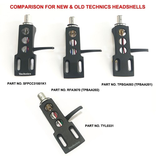 Headshell SL-1200 SL-1210 Technics Turntable Part TPBAA201 , TPBAA202 , TYL0331 - Picture 2 of 33