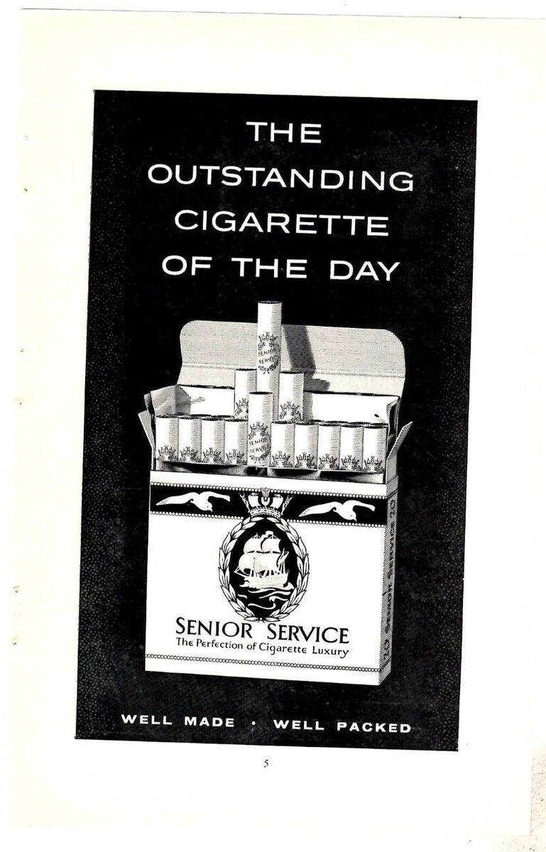Senior Service Collectible Tobacco Cigarettes for sale