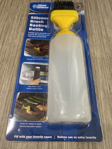 Blue Rhino Silicone Basting Brush Bottle For Grilling Sauce Spreader - Picture 2 of 3