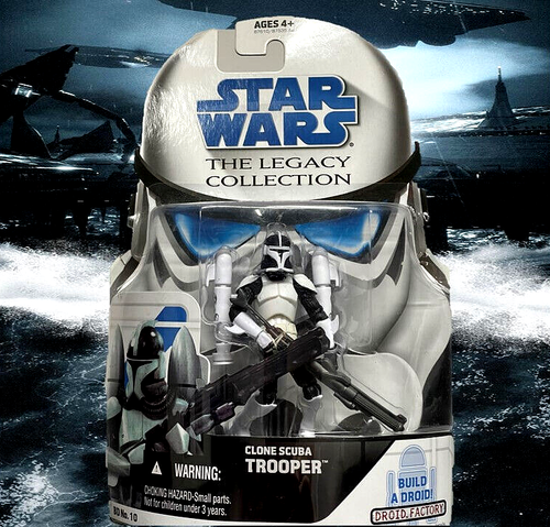 Star Wars Hasbro Clone SCUBA Trooper BD 10 The Legacy Collection 2008 - NEU!! - Bild 1 von 7