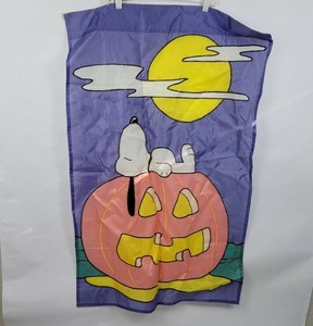 Peanuts Snoopy Charlie Brown Happy Halloween flag Peanuts Snoopy Charlie Brown Happy Halloween flag