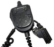 Original Motorola XTS Series COMMANDER II Speaker Mic 3.5mm Raised PTT RMN5021B