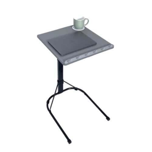 Foldable Portable Laptop Desk Computer Table Adjustable Height Gaming Table - Picture 2 of 7