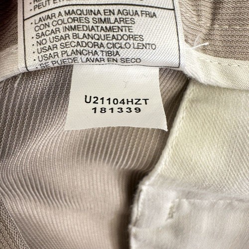 Nike Golf Shorts Mens 40x9 Beige Pleated Chino Casual - Picture 8 of 9