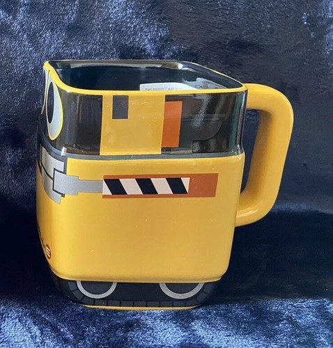 NEU DISNEY STORE EXKLUSIVE WAND E MUG PIXAR KERAMIK ROBOTER 3D TASSE WALLE - Bild 3 von 6