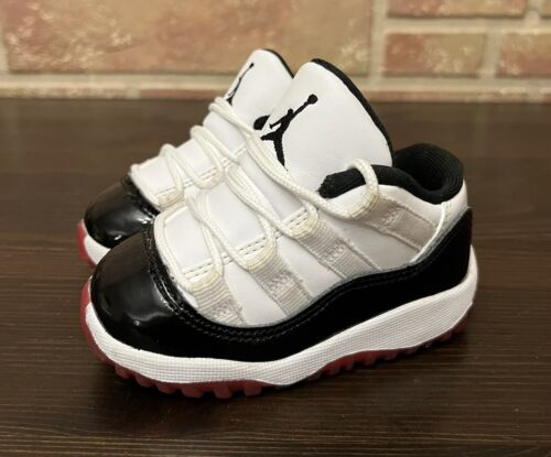 Nike Air Jordan 11 Retro Low Concord Bred 505836-160 Toddler Baby Size 5C - Picture 2 of 9