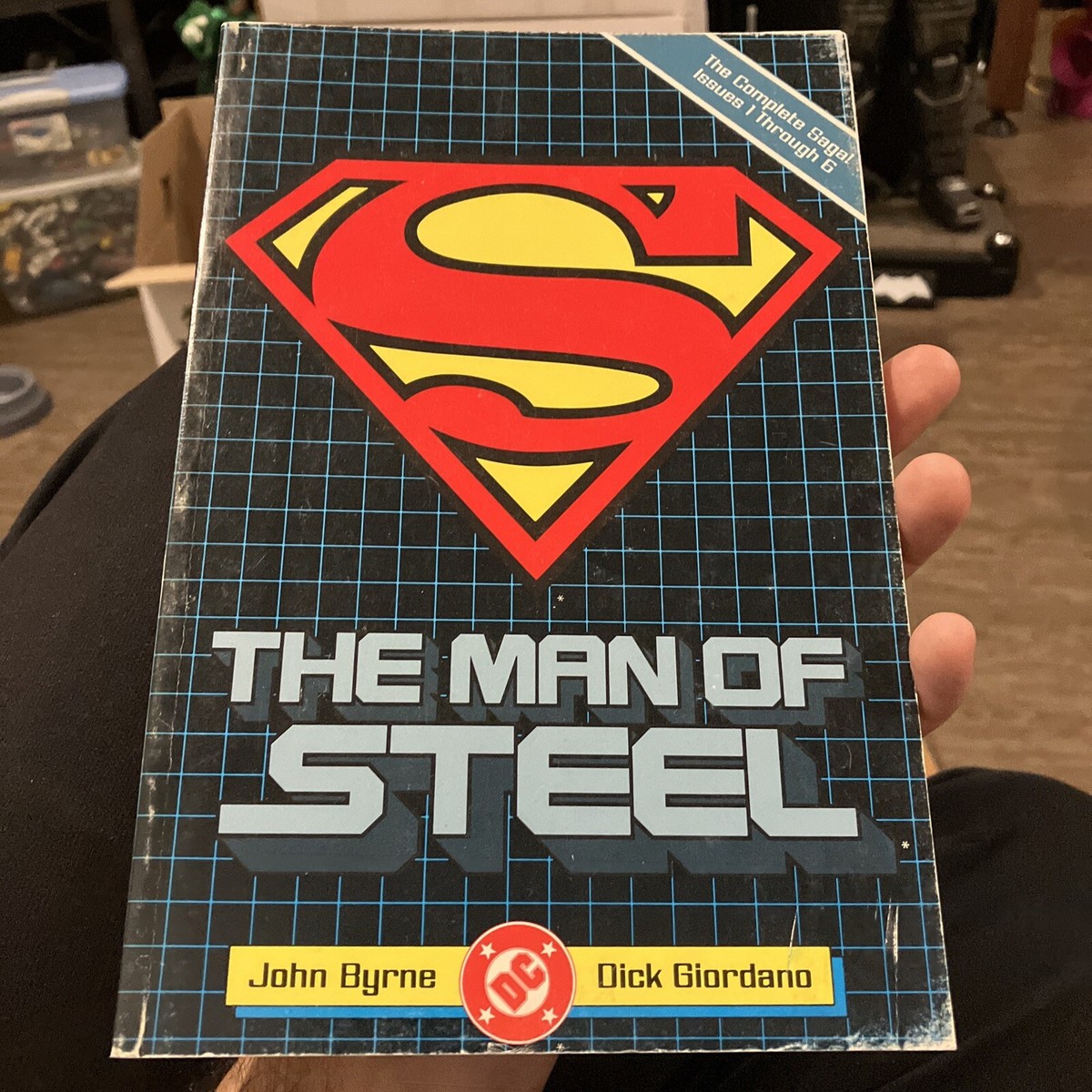John Byrne Man Of Steel John Byrne | Superman Comic, Superman,