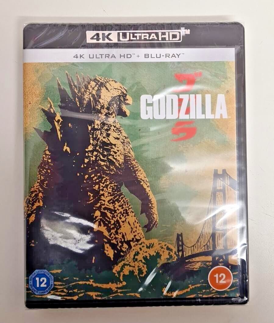 4K UHD BLU-RAY  GODZILLA   BRAND NEW SEALED UK STOCK