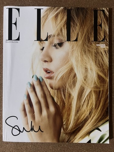 ELLE UK Magazin Suki Waterhouse Januar 2014 Vintage britische Mode
