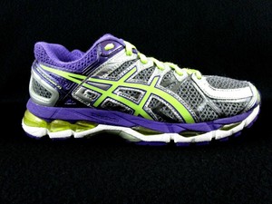 asics purple trainers