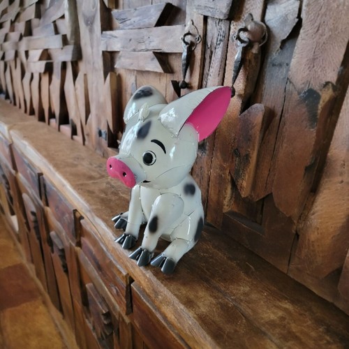 🇲🇽"MEXICO" Rustic Metal Art, Pig Pua Black and White Yard, Garden, Home Decor - Picture 7 of 12