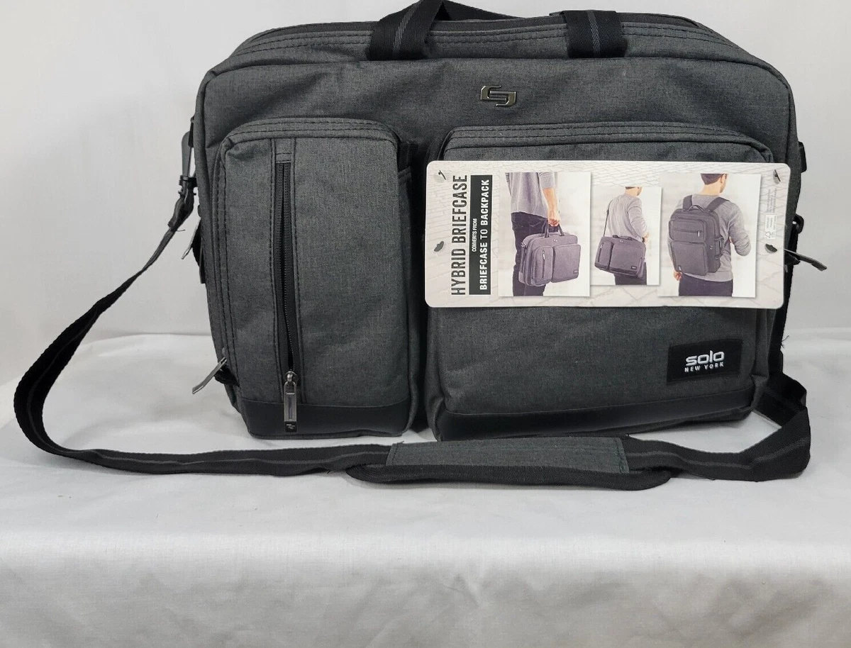 Solo laptop on sale hybrid briefcase backpack