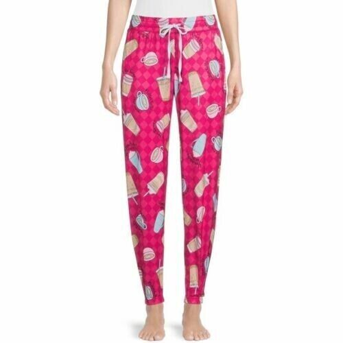 Briefly Stated Women XS 0-2 Coffee Sleep Jogger With Pockets COLOR RED NWT - Picture 15 of 16