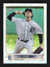 Casey Mize 2022 Topps Chrome Logofractor Edition Detroit Tigers #37