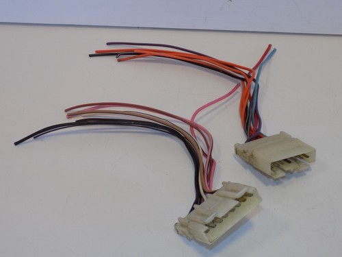 Main Wiring Harness Center Console Assembly Connectors OEM 1984 C4 Corvette - Picture 4 of 18