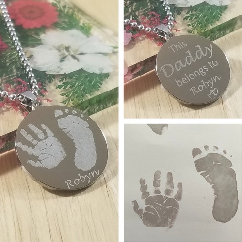 Fathers Day Gift Personalised Mens Photo Pendant Necklace, Gift for Dad, Grandad - Picture 6 of 8