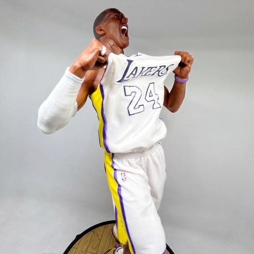 NEW Basketball Star Lakers Kobe Bryant Victory Shouting PVC Figure Statue Boxed - Picture 19 of 26