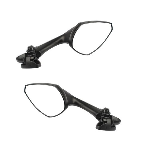 Adjustable Rear View Mirrors For HONDA SUZUKI KAWASAKI R6 CBR650R Ninja650 GSXR - Picture 11 of 20