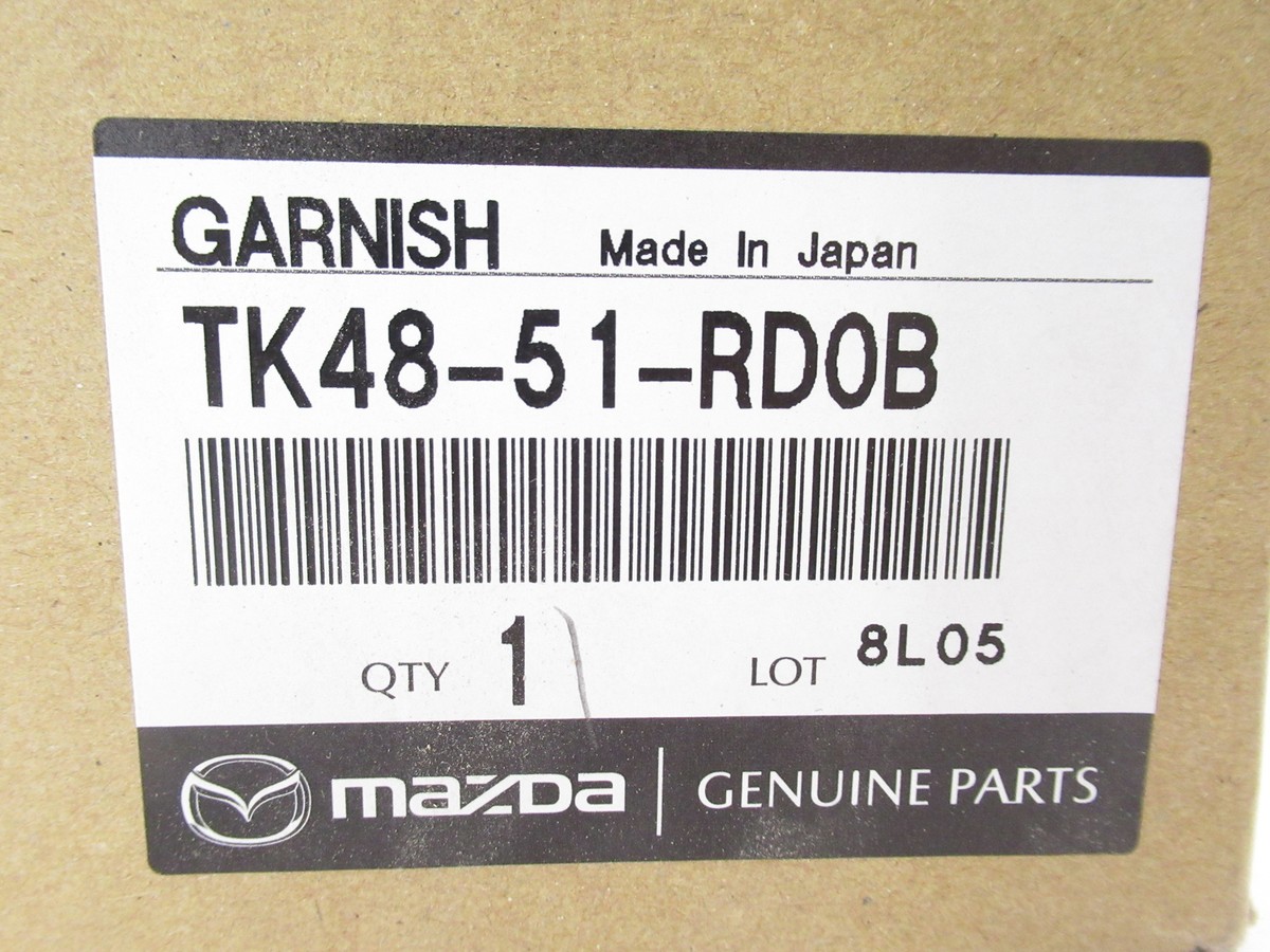 Genuine OEM Mazda TK48-51-RD0B Driver Side Garnish B 2016-2018 CX