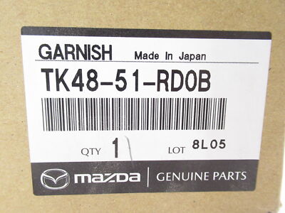 Genuine OEM Mazda TK48-51-RD0B Driver Side Garnish B 2016-2018 CX