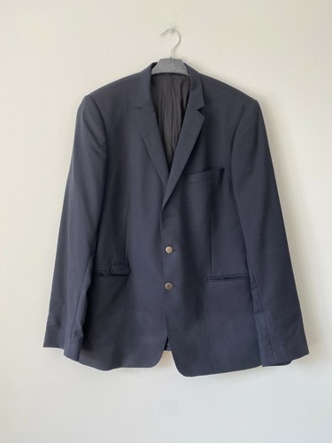 Tiger of Sweden Men's Blue Wool Blazer Jacket Size EU54 UK44