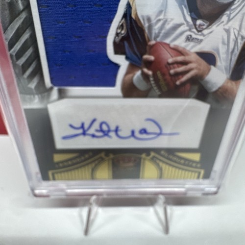 2012 Crown Royale Football Kurt Warner Patch Autogramm Legendary Silhouettes /40 - Bild 7 von 11