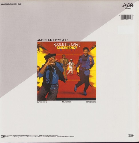 Kool & The Gang ‎- Fresh (Vinyl LP - DE 1984) - Imagen 2 de 3