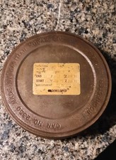 Eastman Kodak Vintage Film Reel Canister Rochester, N.Y. 2350 Has Surface Rust