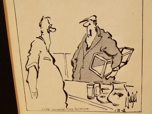 Vintage Jim Unger SIgned Herman Cartoon 1982 - Picture 5 of 6