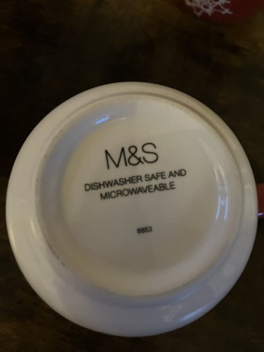 Marks&Spencer 4 Stackable Mugs Hearts&Snow Flakes  - Picture 7 of 7