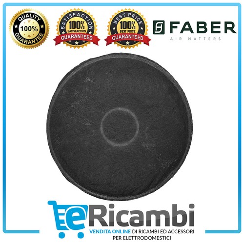 2 Aktivkohlefilter für Faber Dunstabzugshaube Neue Serie Plus Inka 30301054 125x41mm - Bild 2 von 7