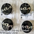 ? OEM New KIA Logo Mark Wheel Center Hub Caps 4PC 1Set Fits KIA 2020+ For DIY