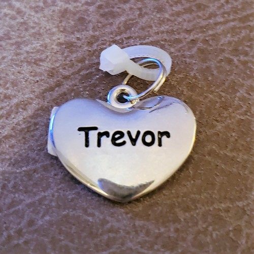 Ganz Charms Silver Heart Puffed Pendants Engraved New Choose Name 3/4" Wide JB - Picture 185 of 190