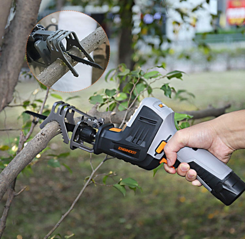 Cordless Electric Handheld Saw Max Reciprocating Saw w/ 1500mAh Lithium Battery - Picture 3 of 5