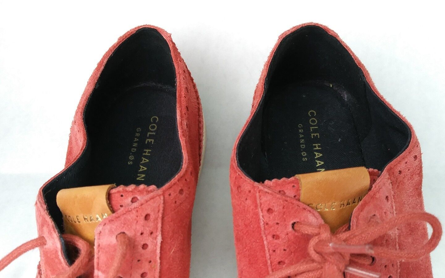 Cole Cole Cole Haan Grand.OS Women's size 7 B Suede shoes Red Light Weight W05612 130. 531e83 Cole Cole Cole Haan Grand.OS Women's size 7 B Suede shoes Red Light Weight W05612 130. 531e83