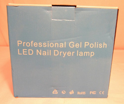 54W LED UV esmalte de uñas lámpara sensor gel acrílico luz de curado profesional - Imagen 9 de 9